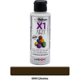 Polisan X1 Art Çikolata 120 ml Multisurface Hobi Boyası