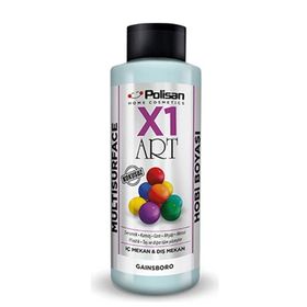 Polisan X1 Art Gainsboro 120 ml Multisurface Hobi Boyası