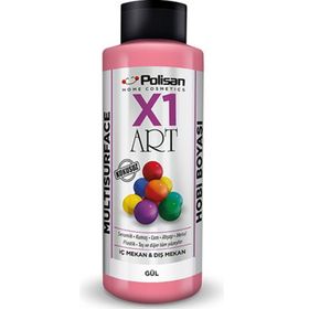Polisan X1 Art Gül 120 ml Multisurface Hobi Boyası