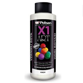 Polisan X1 Art Krem 120 ml Vernikli Hobi Boyası