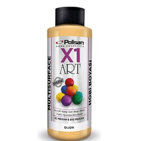 Polisan X1 Art Multisurface Dijon 120 ml Hobi Boyası