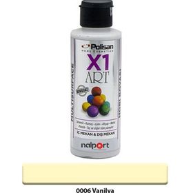 Polisan X1 Art Multisurface Vanilya 120 ml Hobi Boyası