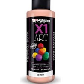 Polisan X1 Art Somon 120 ml Vernikli Hobi Boyası