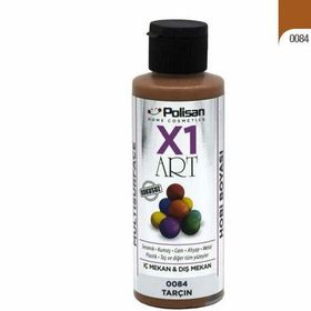 Polisan X1 Art Tarçın 120 ml Multisurface Hobi Boyası