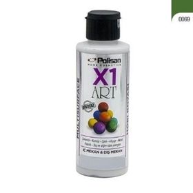 Polisan X1 Art Yosun Yeşili 120 ml Multisurface Hobi Boyası