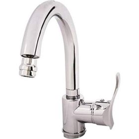 Polisu GLD413 Krom Gold Mix Kuğu Lavabo Bataryası