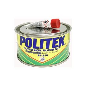Politek 500 gr Sarı Polyester Çelik Macun