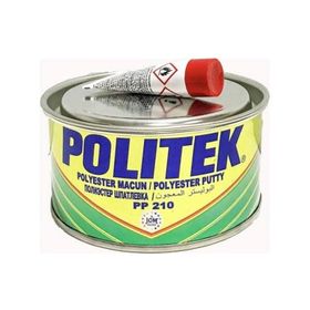 Politek 500 gr Sarı Polyester Çelik Macun