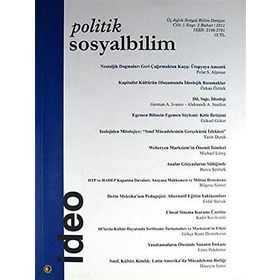 Politik Sosyalbilim Sayı 2 - Kollektif