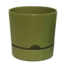 Poliwork Begonya 21 cm Yosun Yeşili Saksı