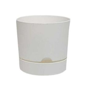 Poliwork Begonya 25 cm Beyaz Saksı