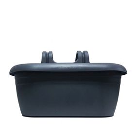 Poliwork Nergiz Antrasit 6.5 lt Kolay Askı Balkon Saksısı