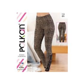 Polkan 211 Kadın Leopar Tayt