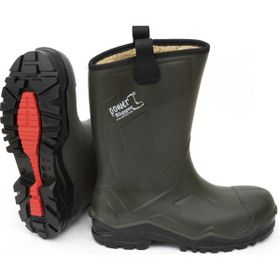 Polly Boot Galaxy Vega O4 Haki İş Çizmesi