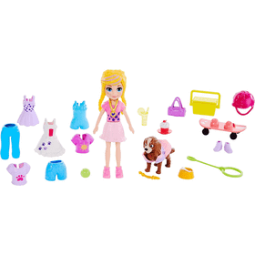 Polly Pocket GBF85-GBF86 Spor Yapıyor Oyun Setleri