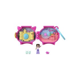 Polly Pocket GYV99 - Axolotl Sevimli Hayvanlar Kompakt Oyun Seti