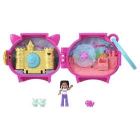 Polly Pocket GYV99 - Axolotl Sevimli Hayvanlar Kompakt Oyun Seti