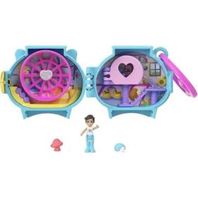 Polly Pocket GYV99 - Kirpi Sevimli Hayvanlar Kompakt Oyun Seti
