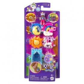 Polly Pocket HKV67-HKV68 Bileklik Olabilen Sevimli Oyun Setleri
