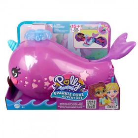 Polly Pocket HKV71 Sparkle Cove Macera Narwhal Maceracı Teknesi