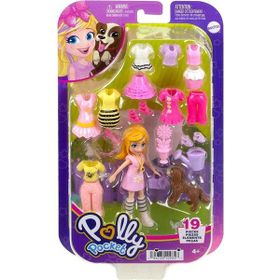 Polly Pocket HKV88-HKV89 Farklı Kombin Eğlencesi Oyun Setleri