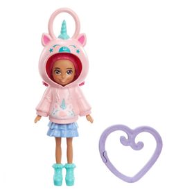 Polly Pocket HKV98-HKW02 Kapüşonlu Bebekler