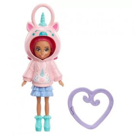 Polly Pocket HKV98-HKW02 Kapüşonlu Bebekler