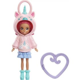 Polly Pocket HKV98-HKW02 Kapüşonlu Bebekler