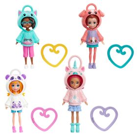 Polly Pocket HKV98 Kapüşonlu Bebekler