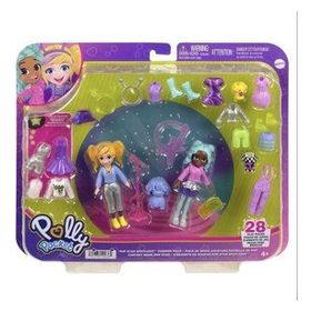 Polly Pocket HNF51-HKV97 Polly Pocket ve Arkadaşları Farklı Moda Aksesuarları Oyun Setleri
