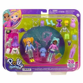 Polly Pocket HNF51-HKV97 Polly Pocket ve Arkadaşları Farklı Moda Aksesuarları Oyun Setleri