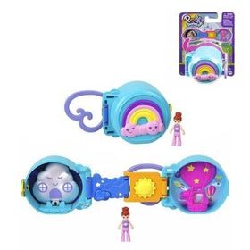 Polly Pocket HRD73-JCC34 Sevimli Hayvancık Temalı Mini Oyun Seti