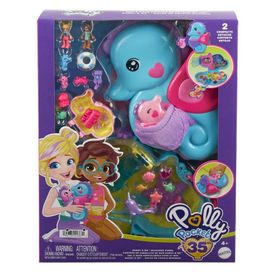 Polly Pocket HWP03 Babam ve Ben Denizatı Çanta Olabilen Micro Oyun Seti