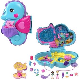 Polly Pocket HWP03 Babam ve Ben Denizatı Çanta Olabilen Micro Oyun Seti