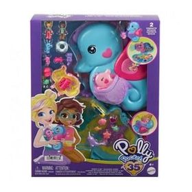 Polly Pocket HWP03 Babam ve Ben Denizatı Çanta Olabilen Micro Oyun Seti