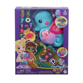 Polly Pocket HWP03 Babam ve Ben Denizatı Çanta Olabilen Micro Oyun Seti