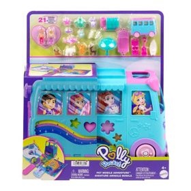 Polly Pocket JCC22 Dönüşebilen Evcil Hayvan Karavanı
