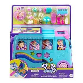 Polly Pocket JCC22 Dönüşebilen Evcil Hayvan Karavanı
