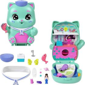 Polly Pocket JCR37 Kedicik Yelkende Mikro Oyun Seti