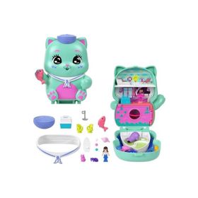 Polly Pocket JCR37 Kedicik Yelkende Mikro Oyun Seti