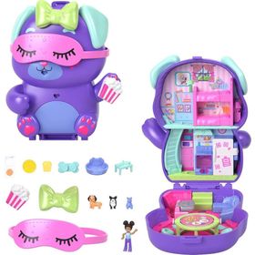 Polly Pocket JCR38 Köpekçiğin Pijama Partisi Mikro Oyun Seti