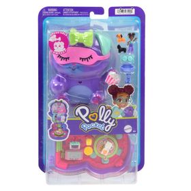 Polly Pocket JCR38 Köpekçiğin Pijama Partisi Mikro Oyun Seti