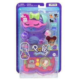 Polly Pocket JCR38 Köpekçiğin Pijama Partisi Mikro Oyun Seti