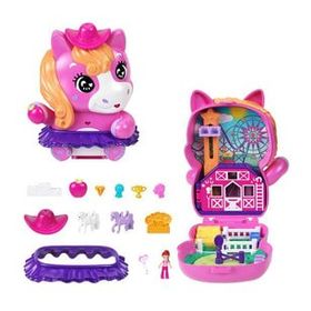 Polly Pocket JCR39 Midilliyle Rodeo Heyecanı Mikro Oyun Seti