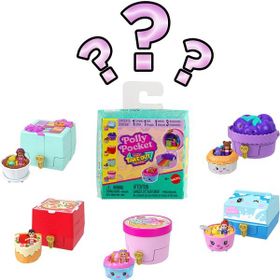 Polly Pocket JCR44 - Mavi Kutu Mini Kompakt Oyun Seti Sürpriz Paket