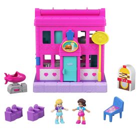 Polly Pocket Pollyville Mağazaları Playset Choose Diner Or Arcade Set