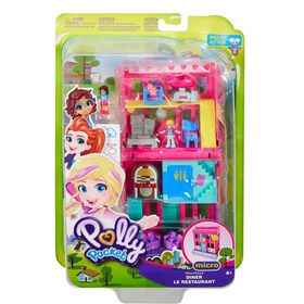 Polly Pocket Pollyville Mağazaları Playset Choose Diner Or Arcade Set