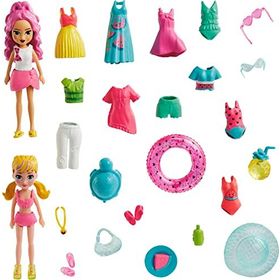 Polly Pocket ve Arkadaşları Farklı Moda Aksesuarları HNF51-HKV95 Oyun Setleri