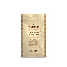 Pollyanna 400 gr Sütlü Damla Belçika Çikolatası