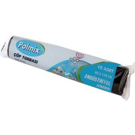 Polmix Jumbo Boy 80x110 cm Çöp Poşeti (200 adet)